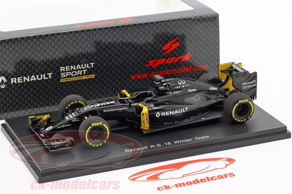 JOLYON PALMER, KEVIN MAGNUSSEN 2016 RENAULT RS16 1:43